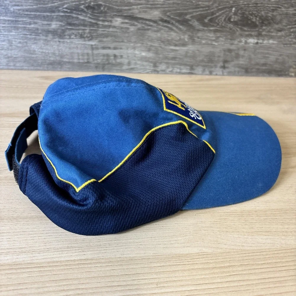 Sri Lanka Cricket Hat Cap Strap Back Blue Yellow Boys Cricket World Kids